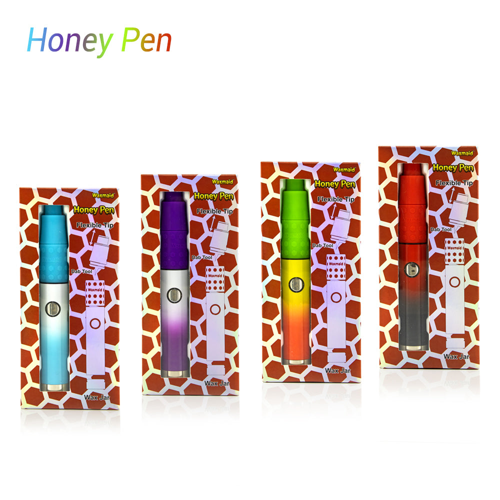 Waxmaid 6” Honey Pen Electric Dab Rig Kit (510 battery)