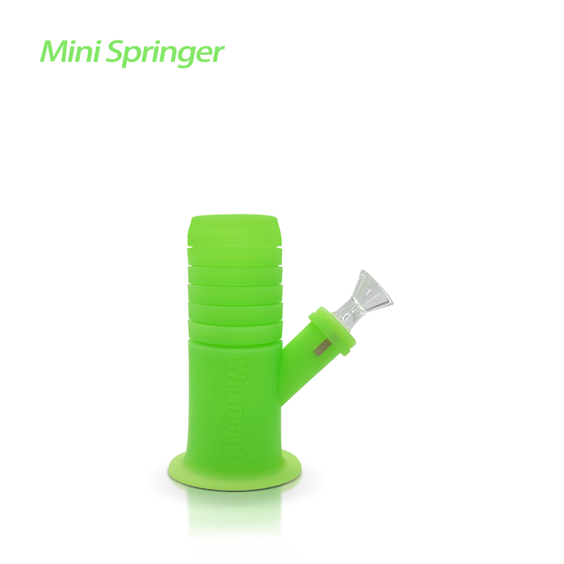 Waxmaid Springer Mini Collapsible Silicone Water Pipe