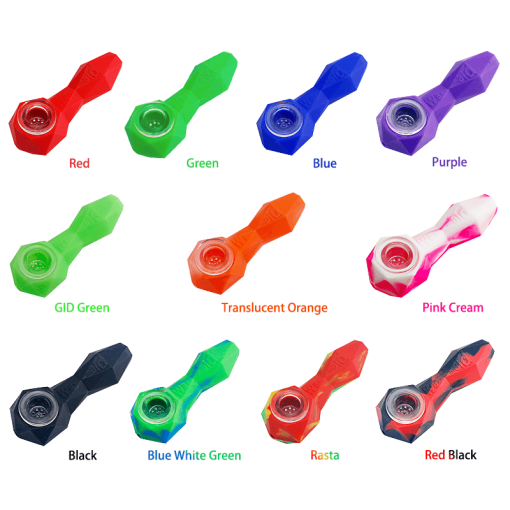 Waxmaid 4″ Daimon Silicone Handpipe