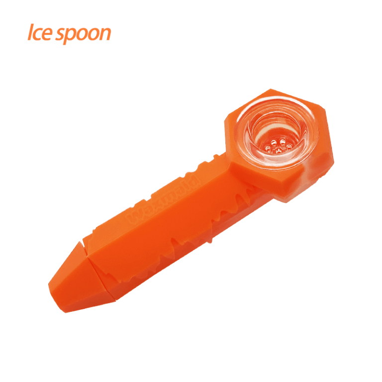 Waxmaid 4.3″ Freezable Silicone Ice Spoon Pipe