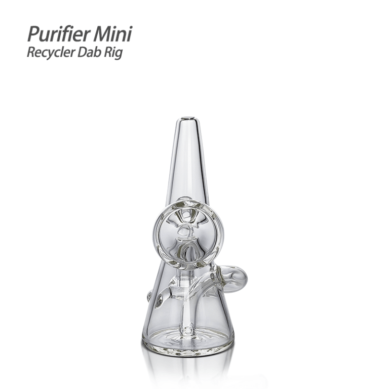 Waxmaid 5.12″ Purifier Mini Recycler Dab Rig