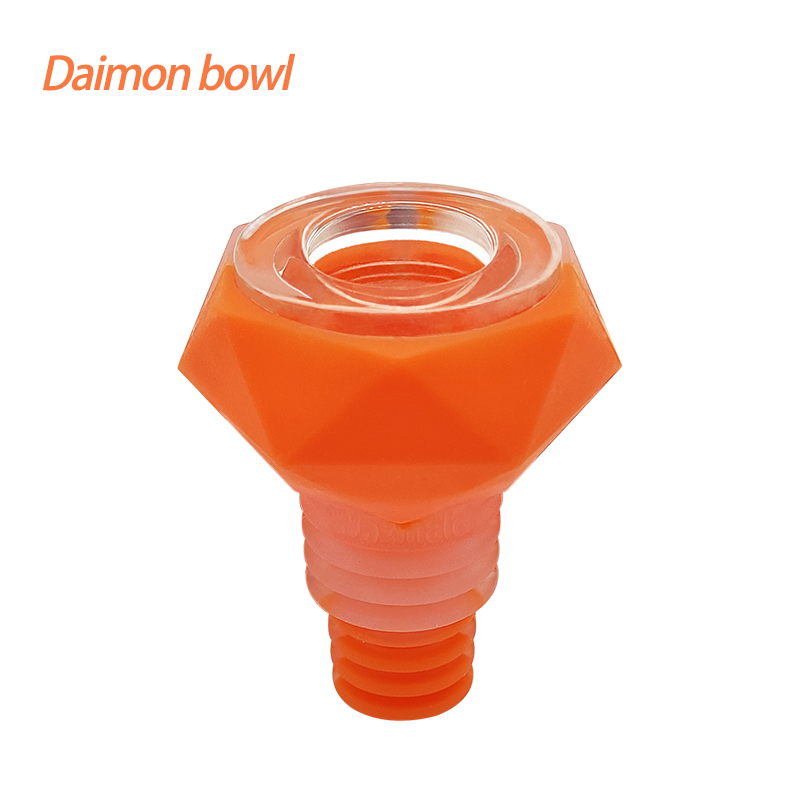 14mm 18mm Diamond Silicone Glass Bowl