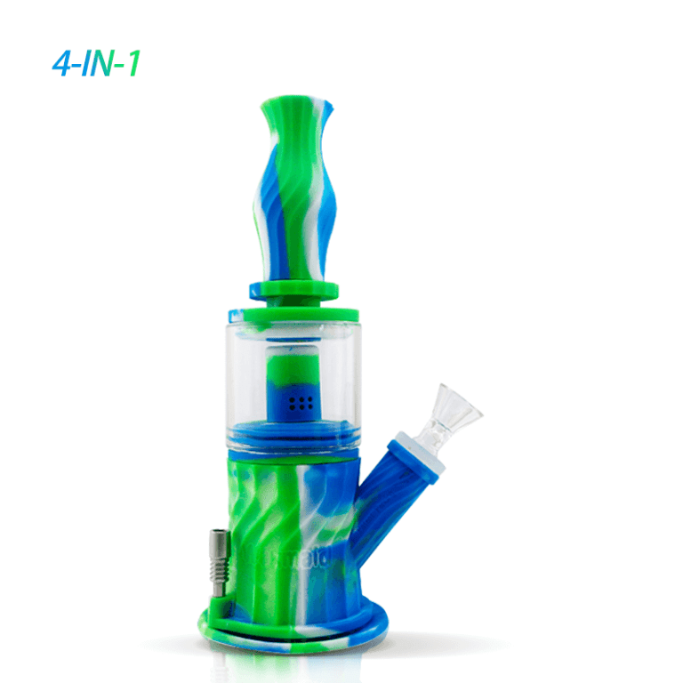 Waxmaid 4 in 1 Double Percolator Water Pipe