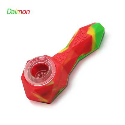 Waxmaid 4″ Daimon Silicone Handpipe