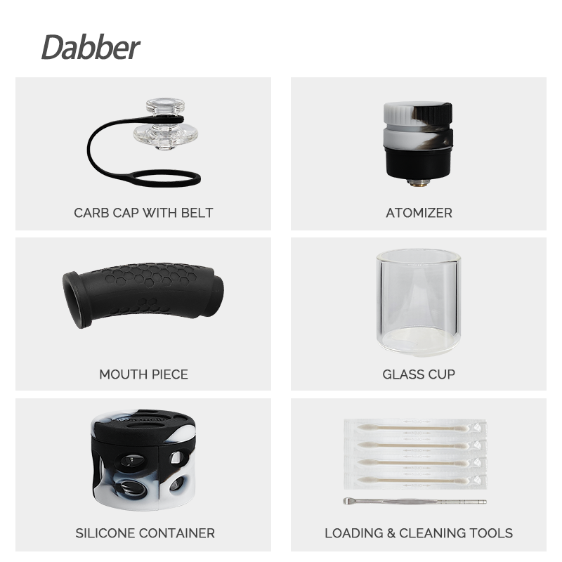 Waxmaid 6.73" Dabber Electric Dab Rig Kit