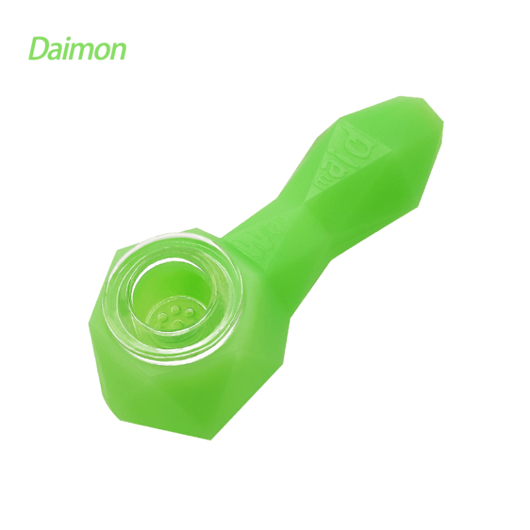 Waxmaid 4″ Daimon Silicone Handpipe