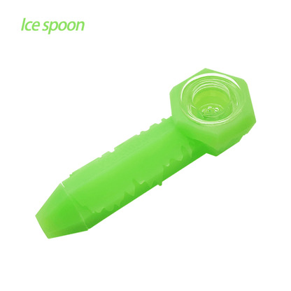 Waxmaid 4.3″ Freezable Silicone Ice Spoon Pipe