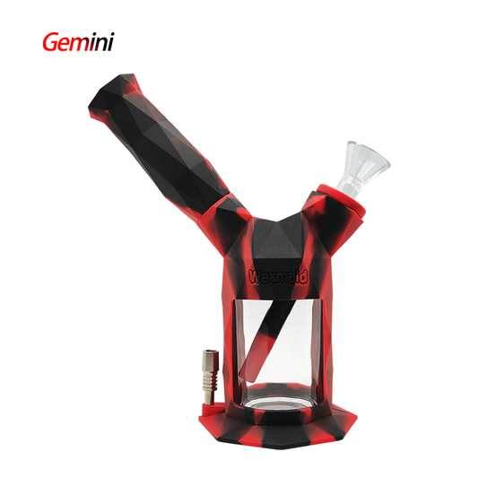 Waxmaid Gemini 2-IN-1 Water Pipe & Nectar Collector