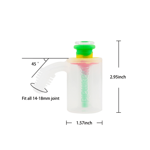 Waxmaid 2.95″ Mini Silicone Ash Catcher