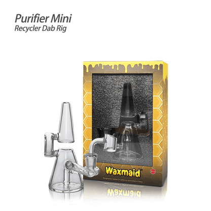 Waxmaid 5.12″ Purifier Mini Recycler Dab Rig