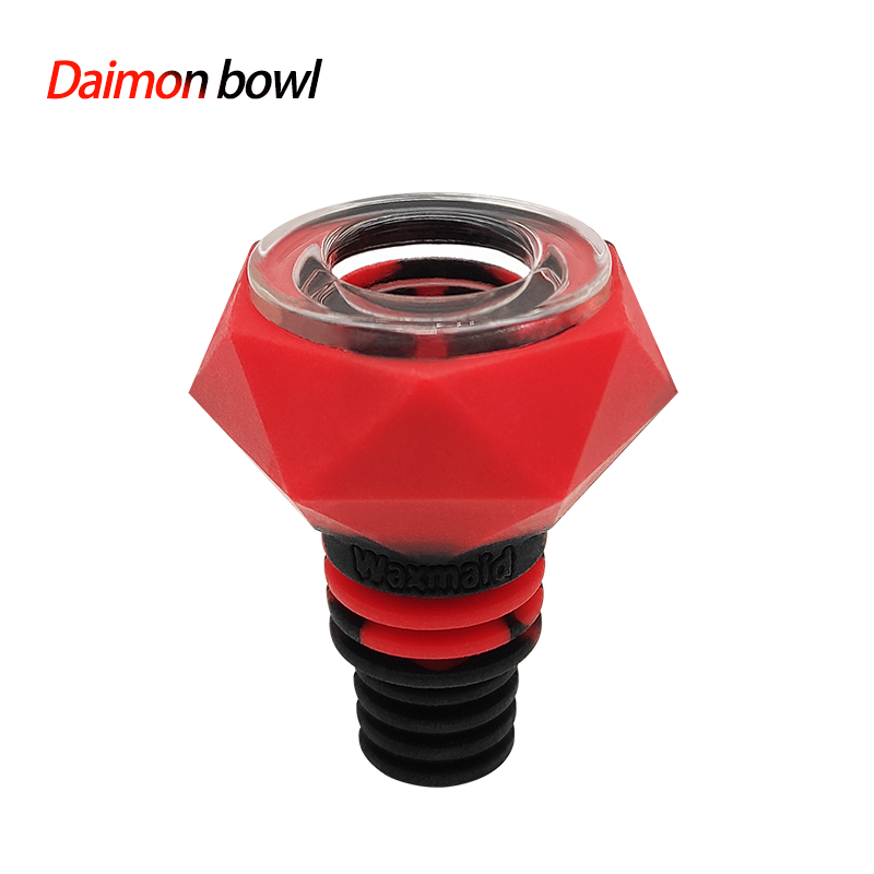 14mm 18mm Diamond Silicone Glass Bowl