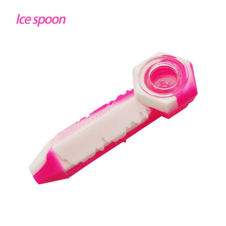 Waxmaid 4.3″ Freezable Silicone Ice Spoon Pipe