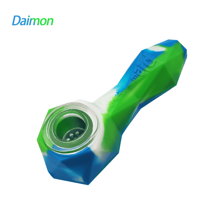 Waxmaid 4″ Daimon Silicone Handpipe