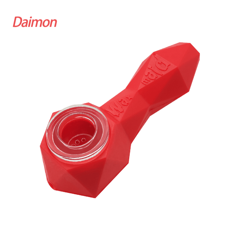 Waxmaid 4″ Daimon Silicone Handpipe