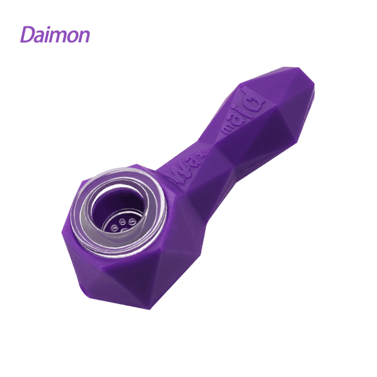 Waxmaid 4″ Daimon Silicone Handpipe