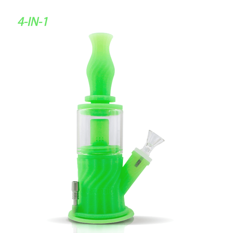 Waxmaid 4 in 1 Double Percolator Water Pipe