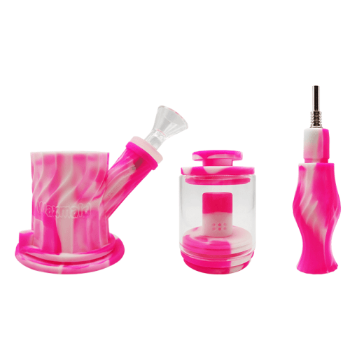 Waxmaid 4 in 1 Double Percolator Water Pipe