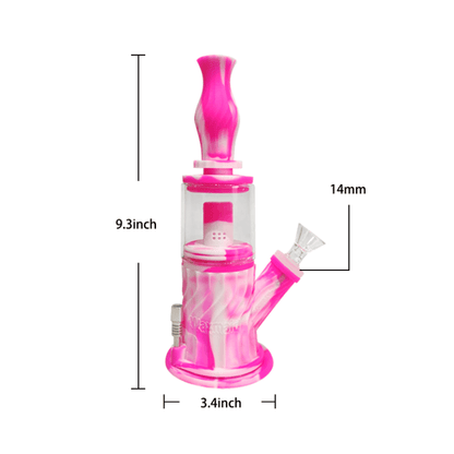 Waxmaid 4 in 1 Double Percolator Water Pipe