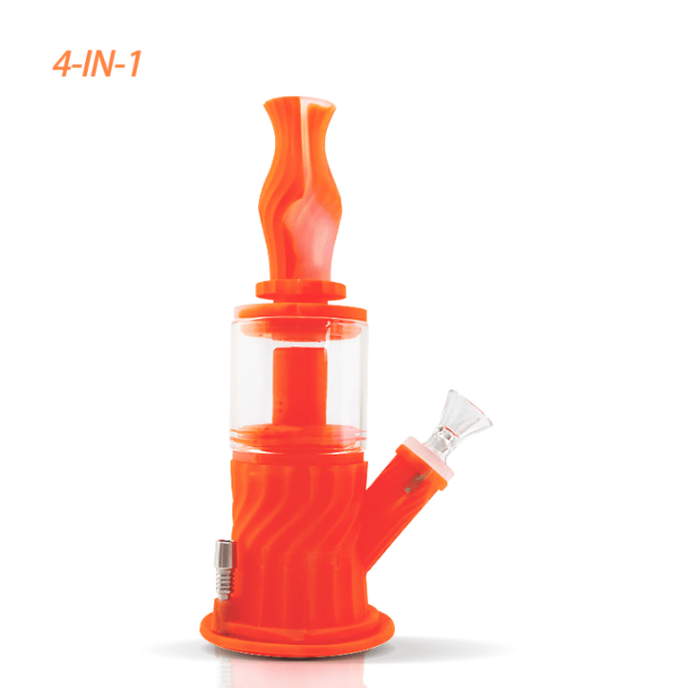 Waxmaid 4 in 1 Double Percolator Water Pipe