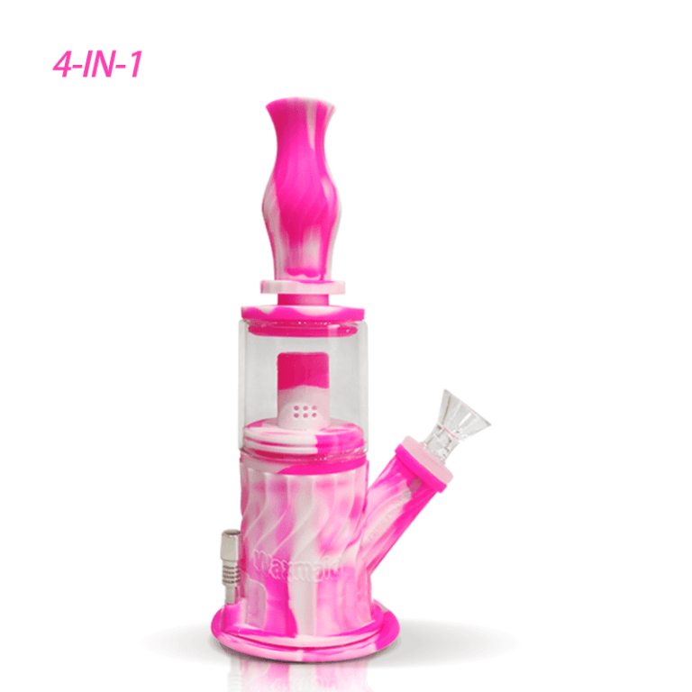 Waxmaid 4 in 1 Double Percolator Water Pipe