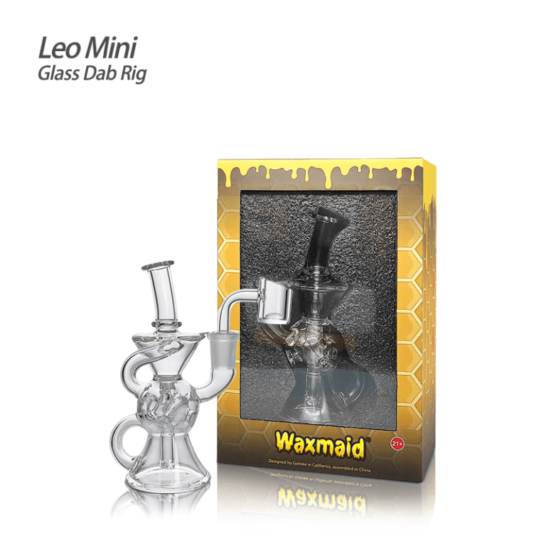 Water for Bongs Glass Small Dab Rig – Waxmaid