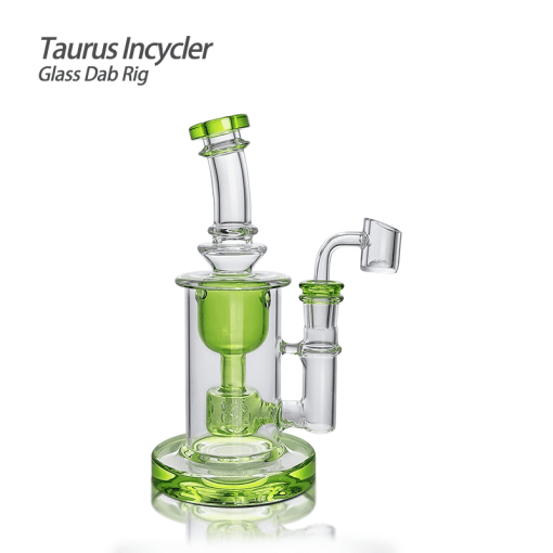 Waxmaid 7.48” Taurus Incycler Glass Dab Rig