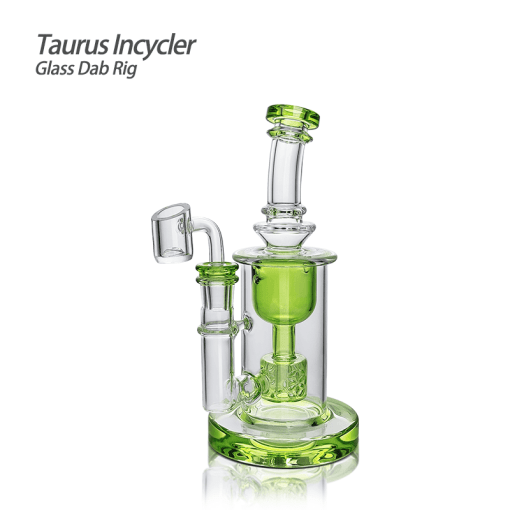 Waxmaid 7.48” Taurus Incycler Glass Dab Rig