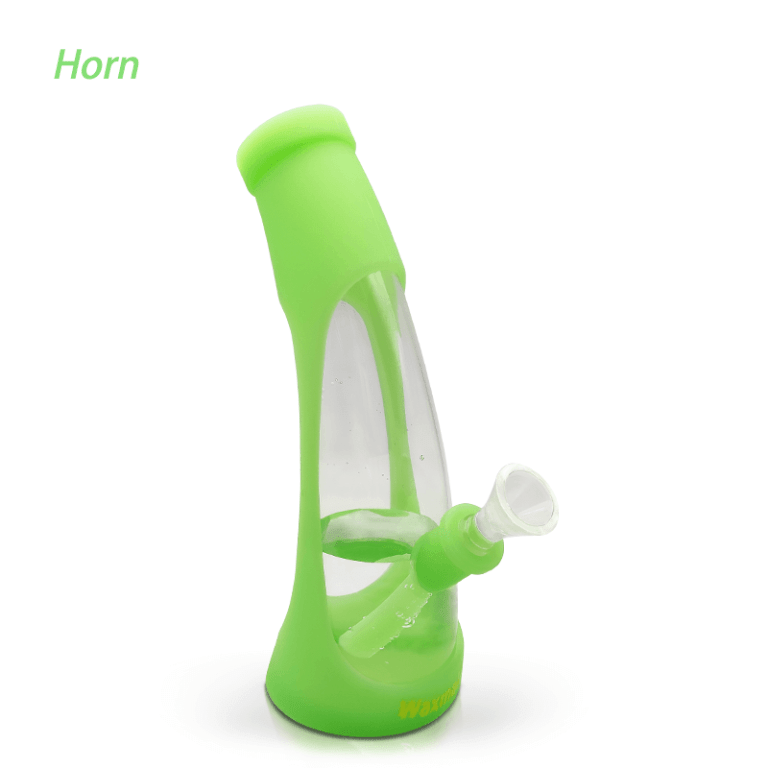 https://www.waxmaidstore.com/cdn/shop/products/Waxmaid8.5_HornSiliconeGlassWaterPipe6.png?v=1702017659&width=1445