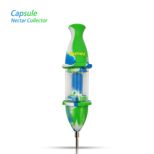 Waxmaid  Capsule Silicone Glass Nectar Collector