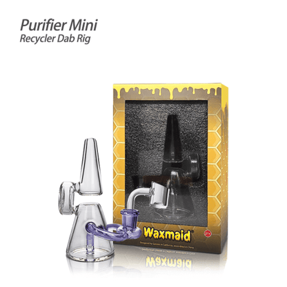 Waxmaid 5.12″ Purifier Mini Recycler Dab Rig