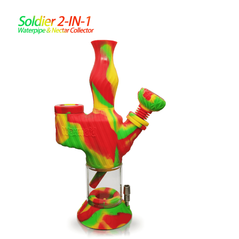 Waxmaid Soldier 2 in 1 Water Pipe&Nectar Collector