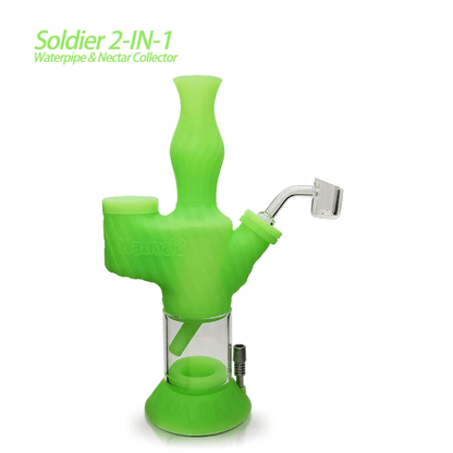 Waxmaid Soldier 2 in 1 Water Pipe&Nectar Collector