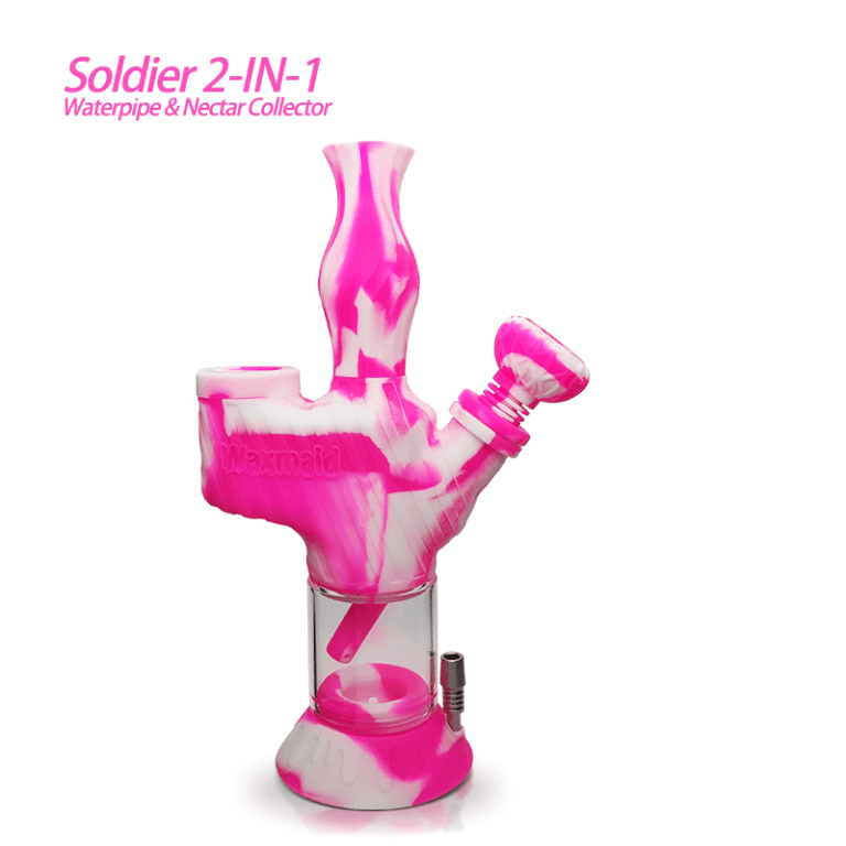 Waxmaid Soldier 2 in 1 Water Pipe&Nectar Collector