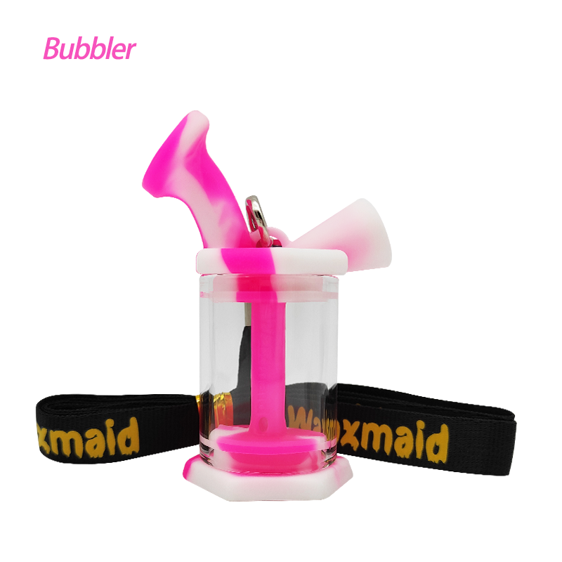Waxmaid Silicone Glass Mini Bubbler